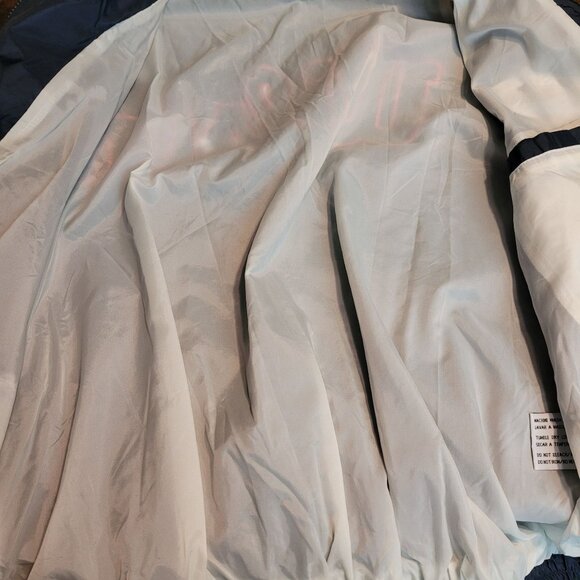 Vtg Wilson Windbreaker Track Jacket XL Pockets Embroidered Spell Out Y2K - Picture 5 of 14